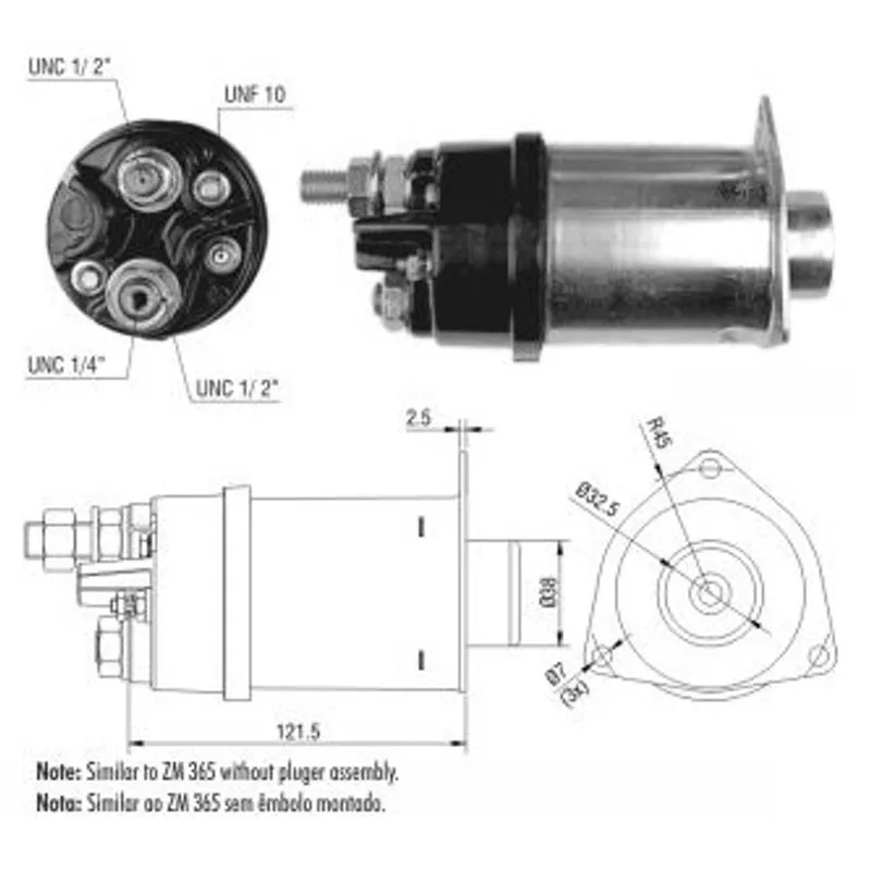 Automatico Partida p/ De Partida 41mt Zm S/a Heavy Duty Ate 2000