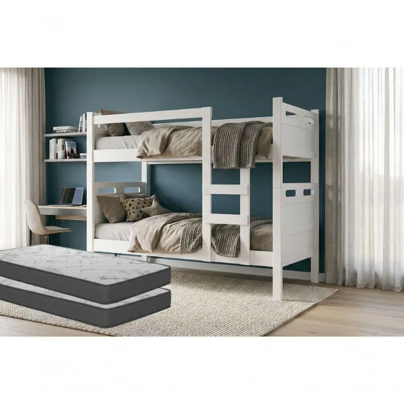 Beliche Jaspe Branca Com 02 Colchões D33 14cm