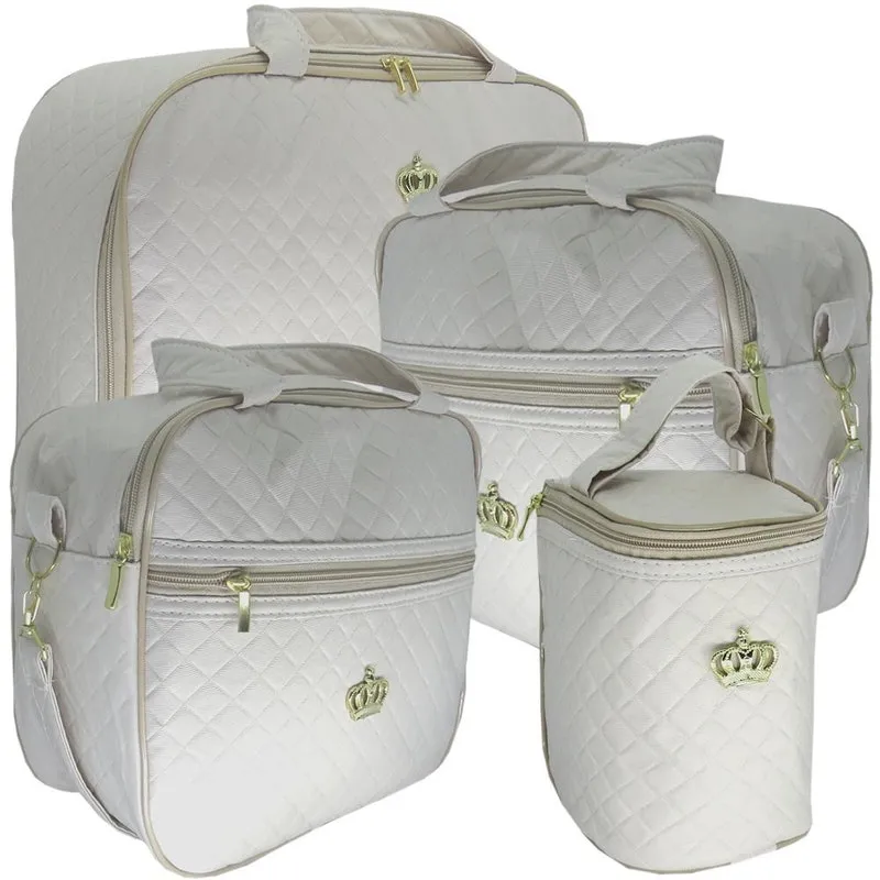 Bolsa Com Maternidade 4 Peças Nene Belo