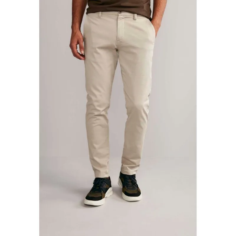 Calça Chino Classic Fit - Bege Areia 44