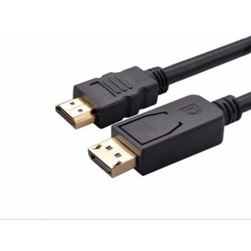 Cabo Displayport Para Hdmi Blindado Cabo Dp Hdmi 1.8 Metros