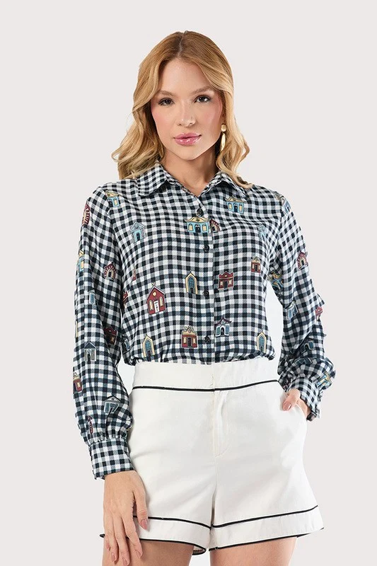 Short Curto Bicolor BRANCO / 38