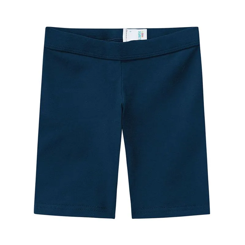 Bermuda Infantil Menina Cotton Lisa Volta às Aulas 4/10 - 1000021349-MARINHO-4