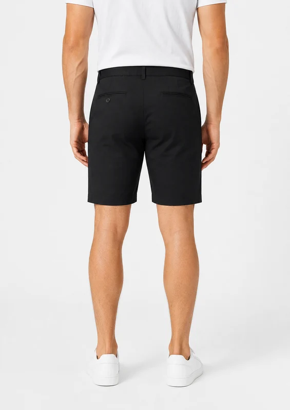 Bermuda Masculina Sarja Arrow com Elastano - Preto 44