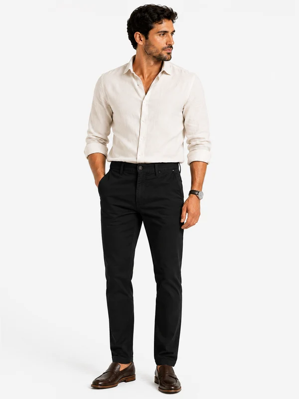 Calça Sarja Masculina Vide Bula Sportwear - Preto 42