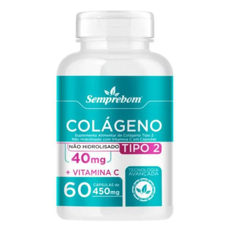 Colageno Não Hidrolisado Tipo 2 Vitamina C Para Articulações