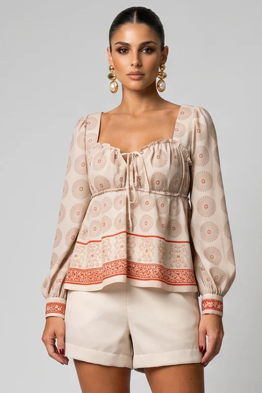 Short Curto Com Renda Na Lateral BEGE PEROLA / 36