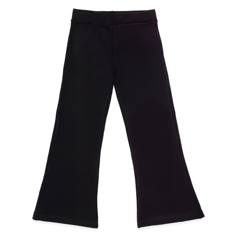 Calça Flair Moletom Preta - Feminina 04 / Menina
