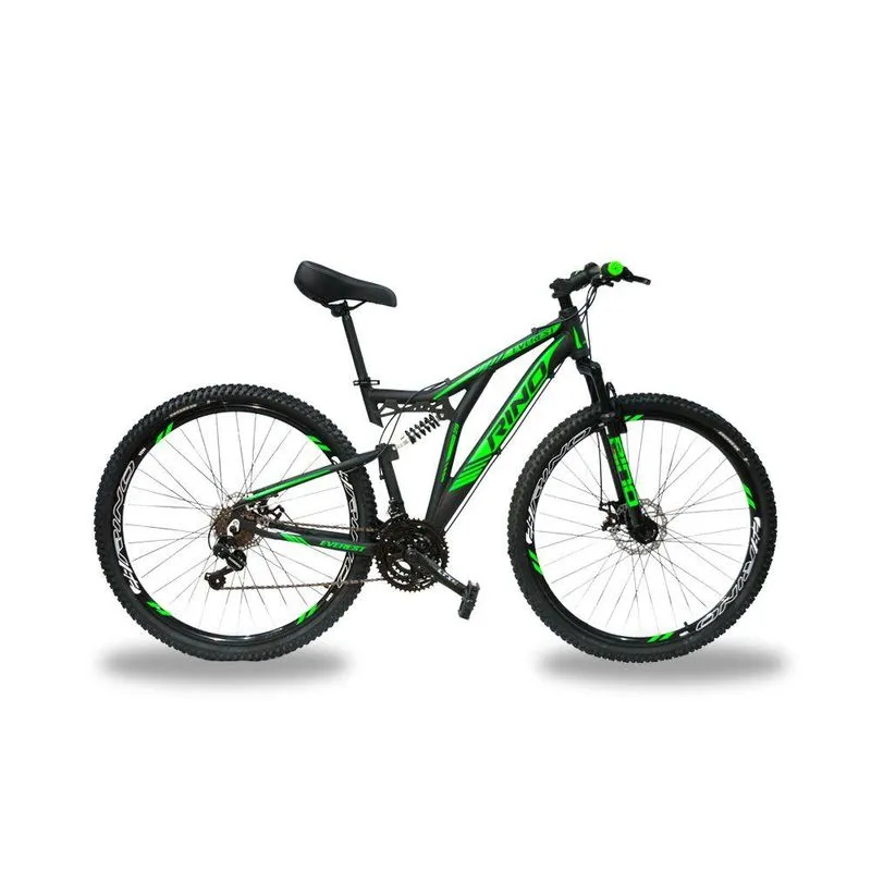 Bicicleta Full Everest 29 Freio Hidraulico - Shimano Acera com Trava 27v