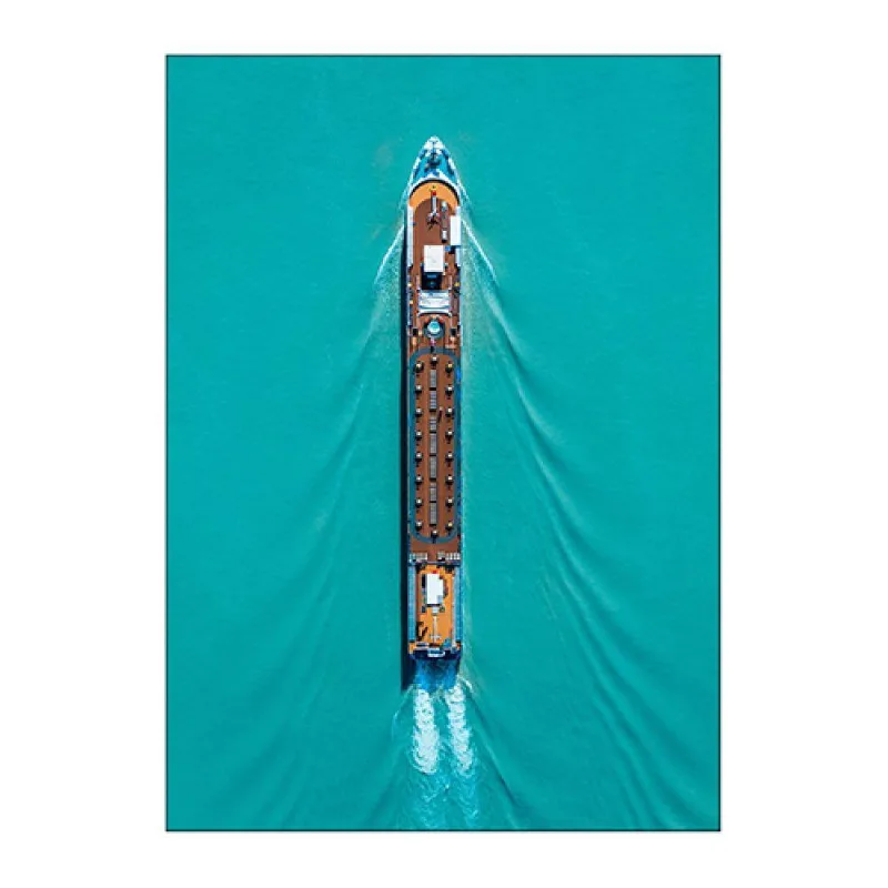 Quadro Decorativo em Canvas Barco na Armação