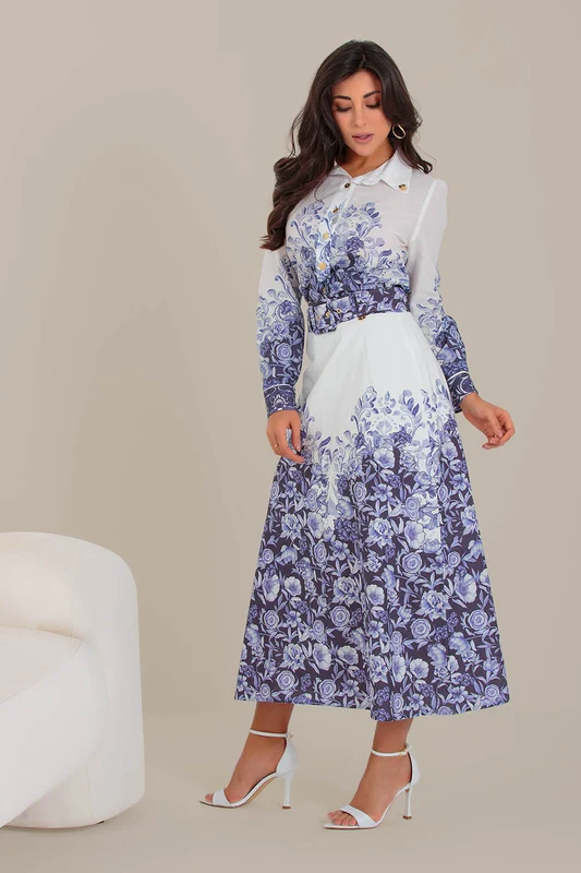 CONJUNTO RUANA AZUL / P