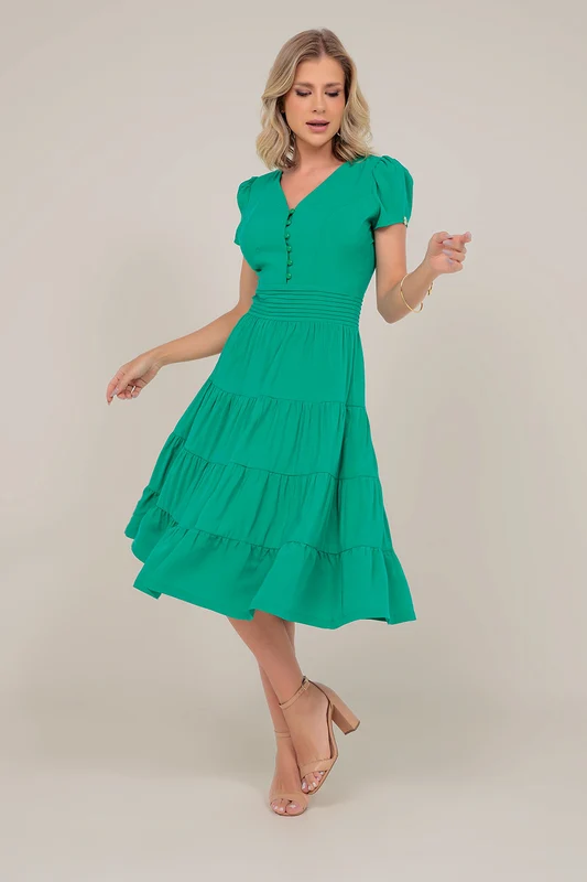 VESTIDO INDIARA VERDE / M