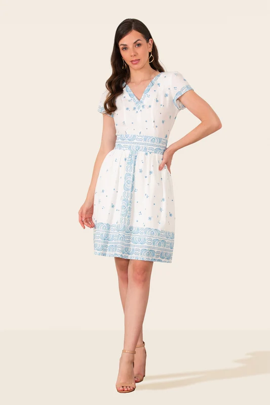 VESTIDO ZAYA AZUL / G