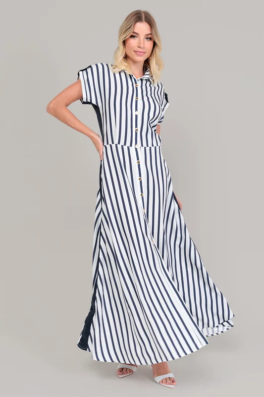 VESTIDO ODALIA MARINHO / P