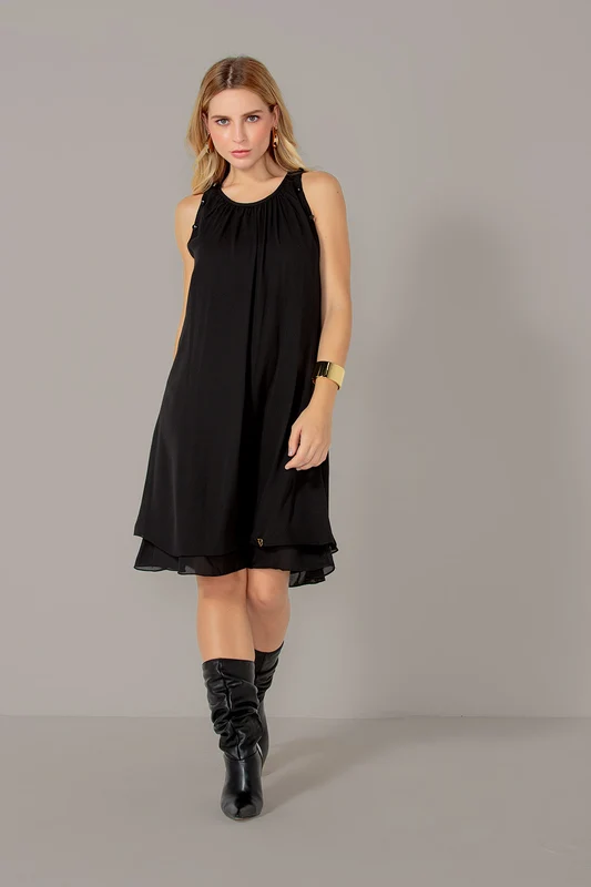 VESTIDO SILVERIA PRETO / M
