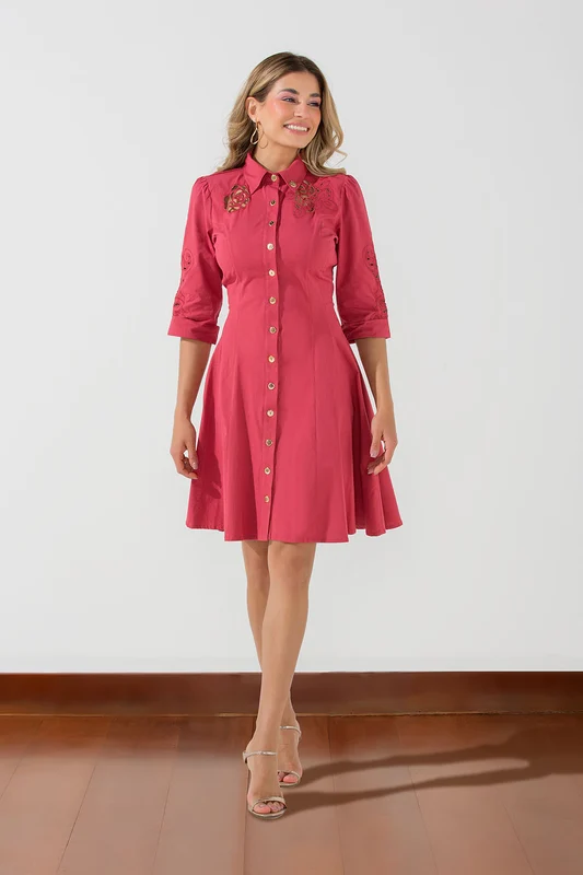 VESTIDO LEDA GOIABA / P