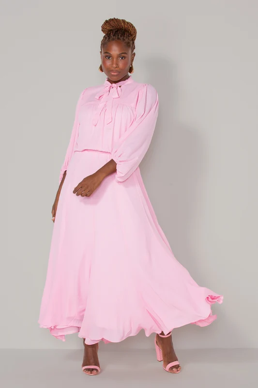 VESTIDO LEUMIRA ROSA / G