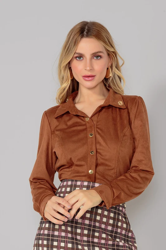 CAMISA RAMONA CAFE / P