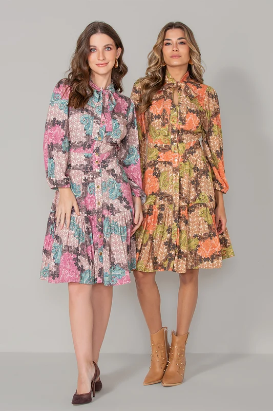 VESTIDO SHAYANE ROSA / M