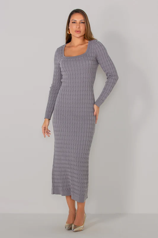 VESTIDO OTAVIANA CINZA / G