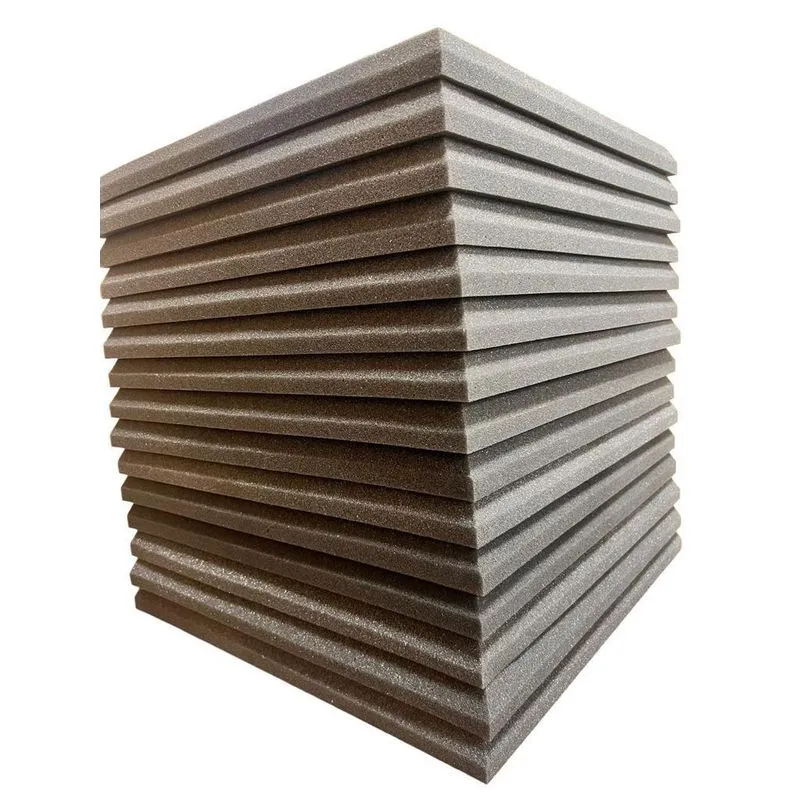 Espuma Acústica 50 X 50 X 3,5cm Lisa - 12 Placas Anti Chamas