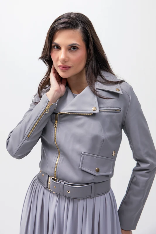 JAQUETA GEASMIN CINZA / P