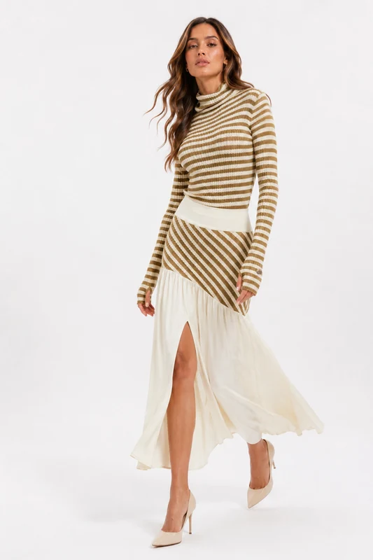 VESTIDO BELLINA CARAMELO / M