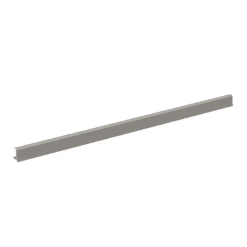 Kit 5 Porta Etiqueta Para Gondola Fit 90cm Cinza - Amapa