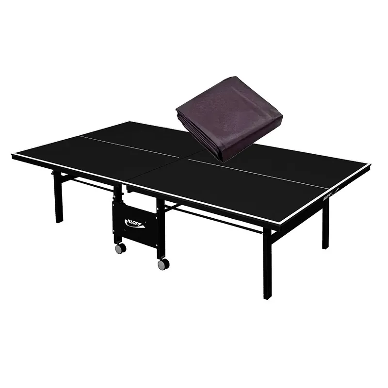 Mesa ping pong mdf 18mm 1084 preta klopf + Capa p/ Mesa Fechada