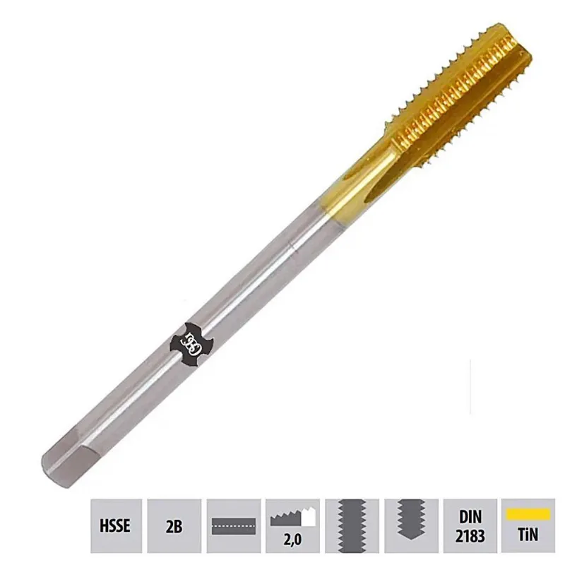 Macho Para Máquina Hsse Unc 1.1/8 X 7 Mt 285/3 - Din 2183 Tin - Osg