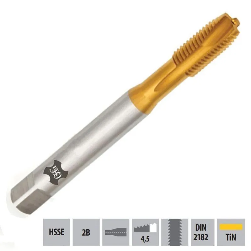 Macho Para Máquina Hsse Unc N°6 X 32 Pot 280/1 - Din 2182 Tin - Osg