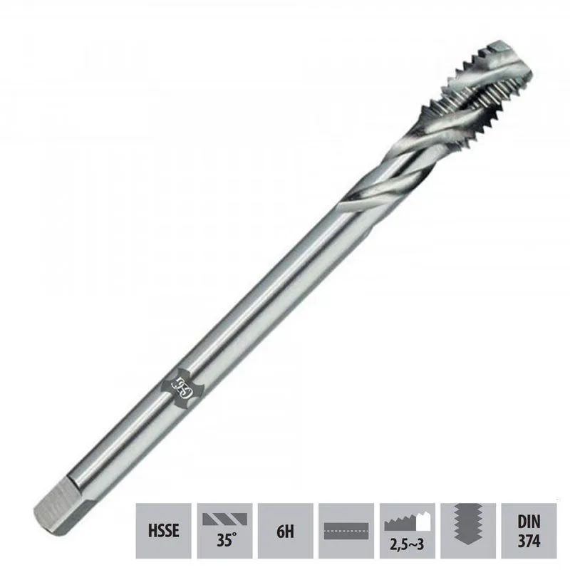 Macho Para Máquina Hsse M26,0 X 1,5 Sft 270/2 - Din 374 - Osg
