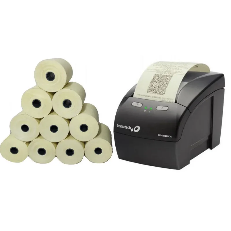 Bobinas Térmicas 80X40 Caixa Com 30 Rolos Pdv 40 Metros