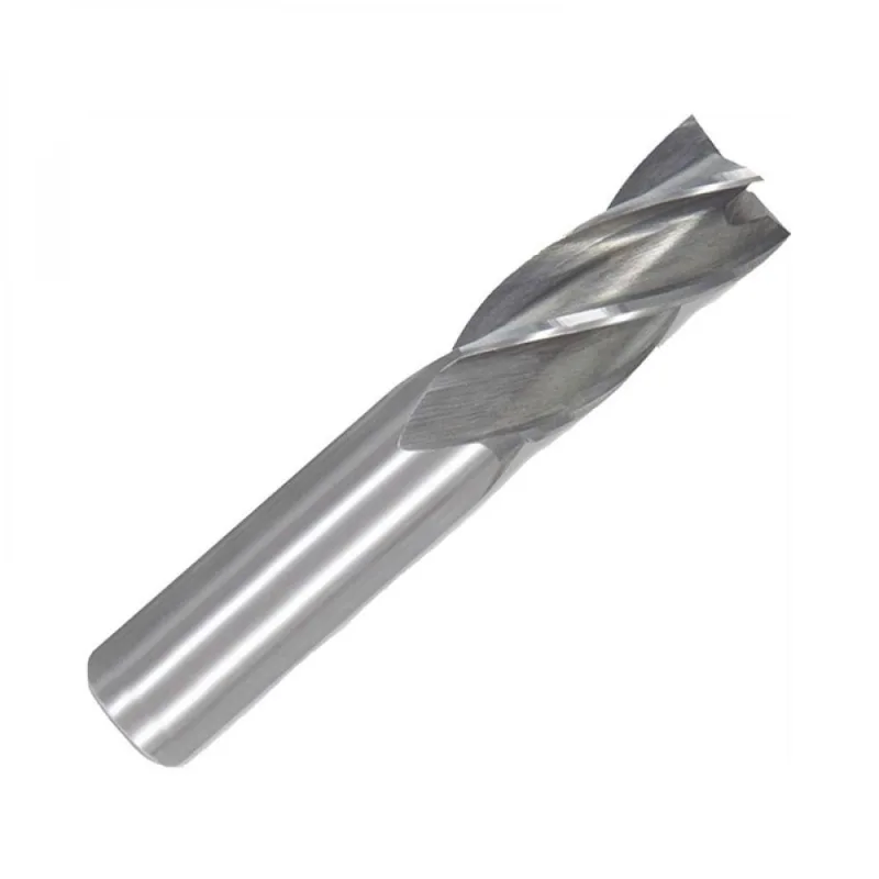 Fresa Topo Reto Hss - Med. 20mm - Haste Cilíndrica 4 Cortes