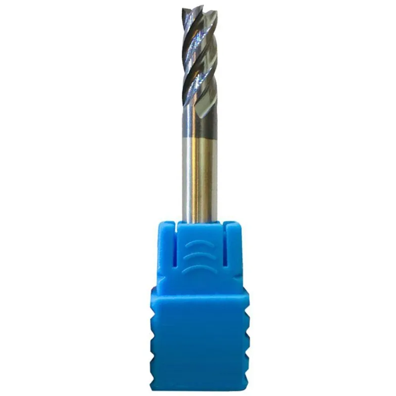 Fresa Topo Reto Metal Duro 5,0mm - 4 Cortes Com 45hrc
