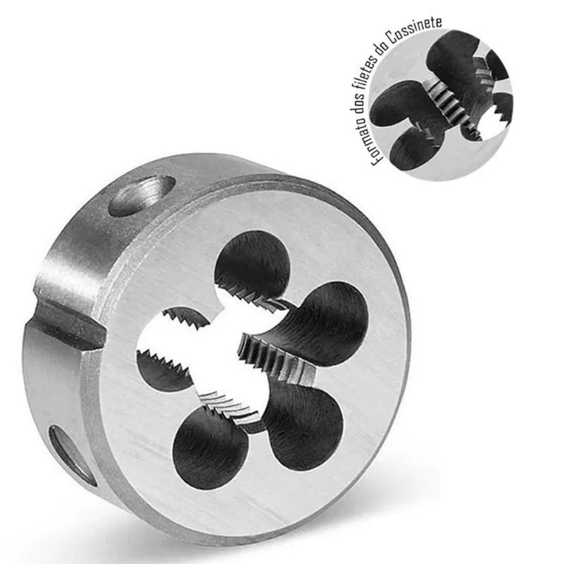 Cossinete Manual Em Aço Liga Ws - Med. M 4 X 0,7 - (m)