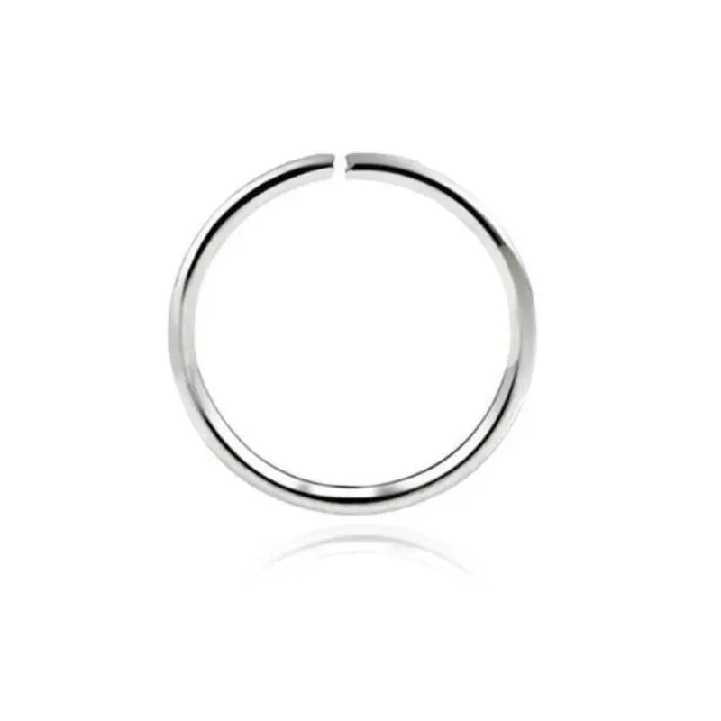 Piercing Argola Aço Inox 10mm Nariz