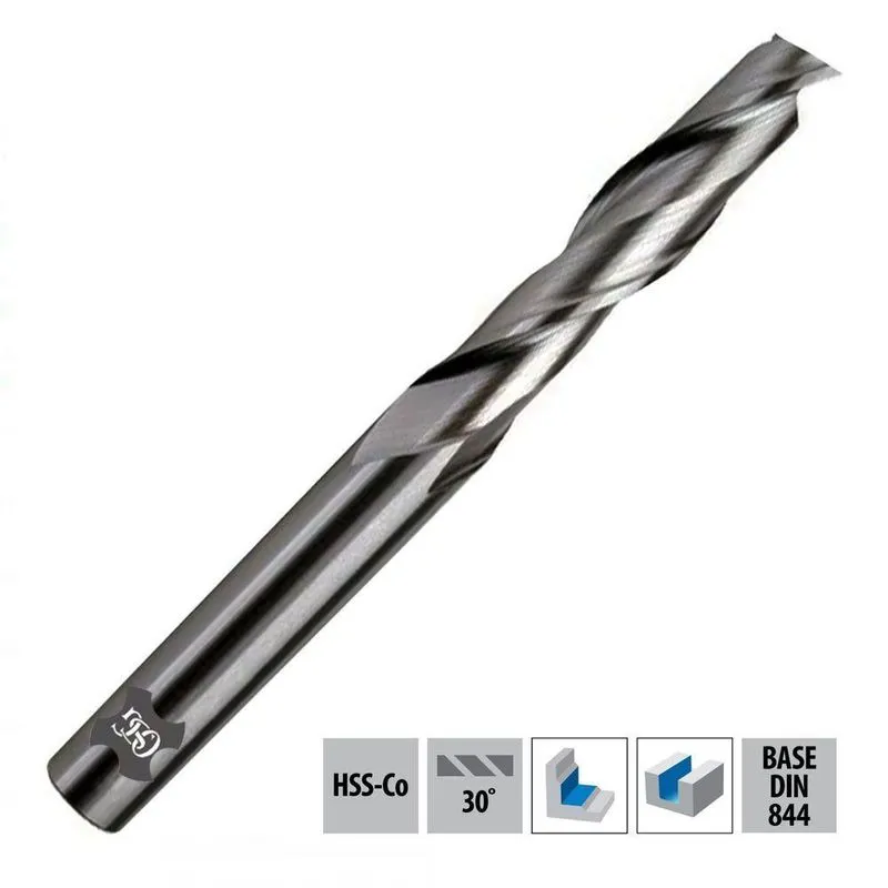 Fresa Topo Reto Hss-co - 3,5mm - 2 Cortes Edl - 801/2 Longa - Din 844 N - Osg