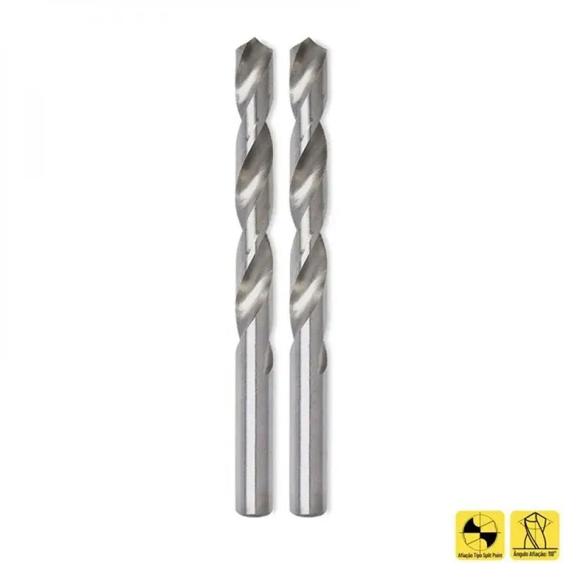 Kit Broca Paralela 5,6mm + 5,7mm - 2 Peças
