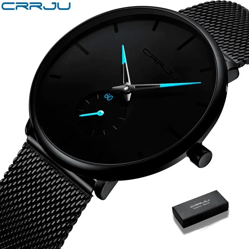 Relógio Masculino Ultra fino Slim