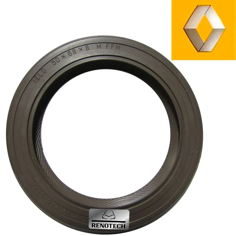 7700866877 - RETENTOR DA POLIA DO VIRABREQUIM - 50X68X10 - COMPATÍVEL COM TODOS OS MOTORES - LAGUNA / MEGANE I / R-19 / SCENIC I / R-21 NEVADA / R-21