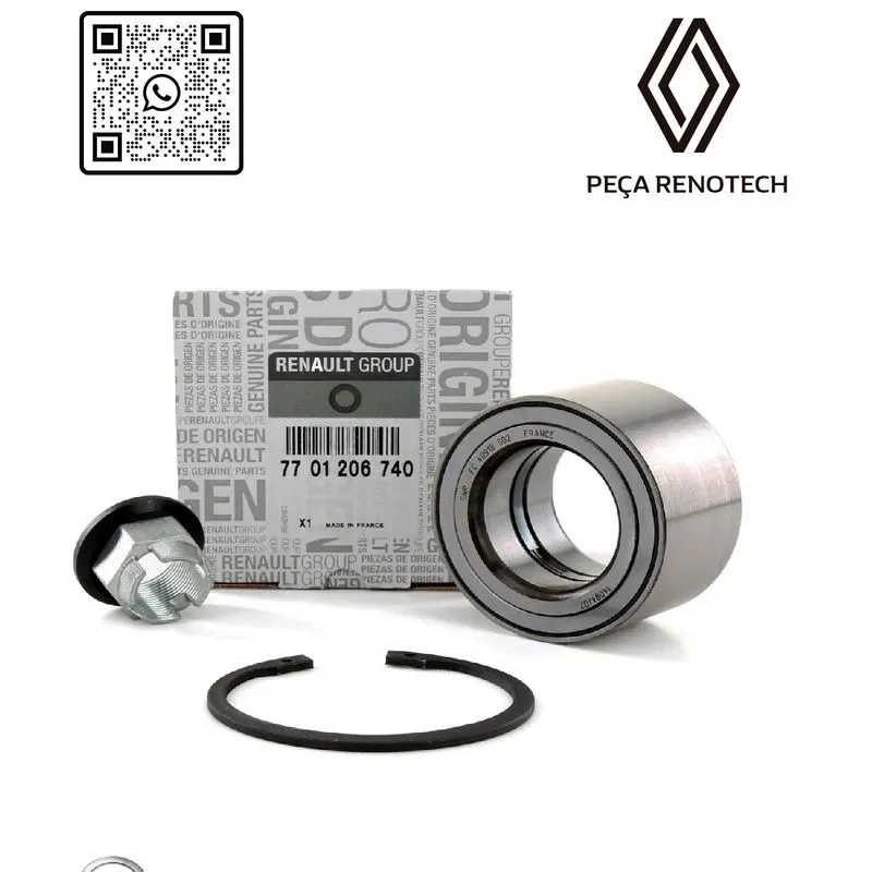 7701206740 - ROLAMENTO DE RODA DIANTEIRA - MOTORES 2.5 16V / 2.8 8V - 2002 A 2013 - MASTER II