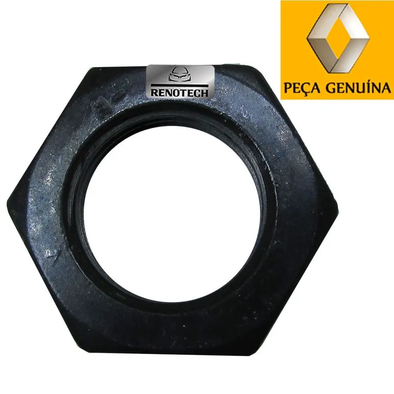 7700115816 - PORCA DE FIXAÇÃO DO EIXO DA 5º MARCHA - CÂMBIOS JB1 / JB3 / JC5 - COMPATÍVEL COM TODOS OS MOTORES - DE 1998 EM DIANTE - LAGUNA / SANDERO
