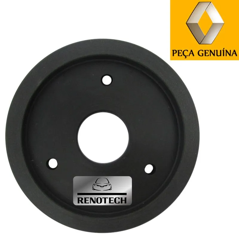 8201088951 - POLIA DA BOMBA DE DIREÇÃO HIDRÁULICA COM 6PK - PARA MOTOR 2.5 16V G9U - MASTER II