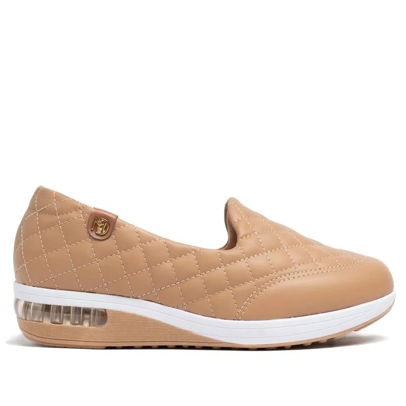Sapato Feminino Modare Matelassê Caramelo - 36