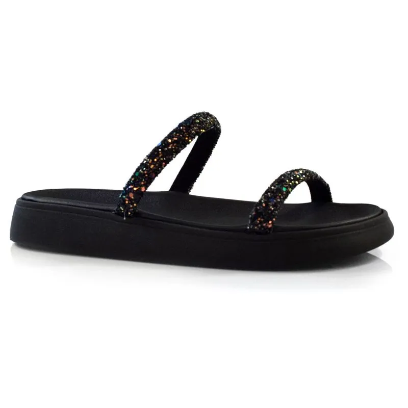Sandália Flat Feminina Moleca Preto 5469.118.26524 38