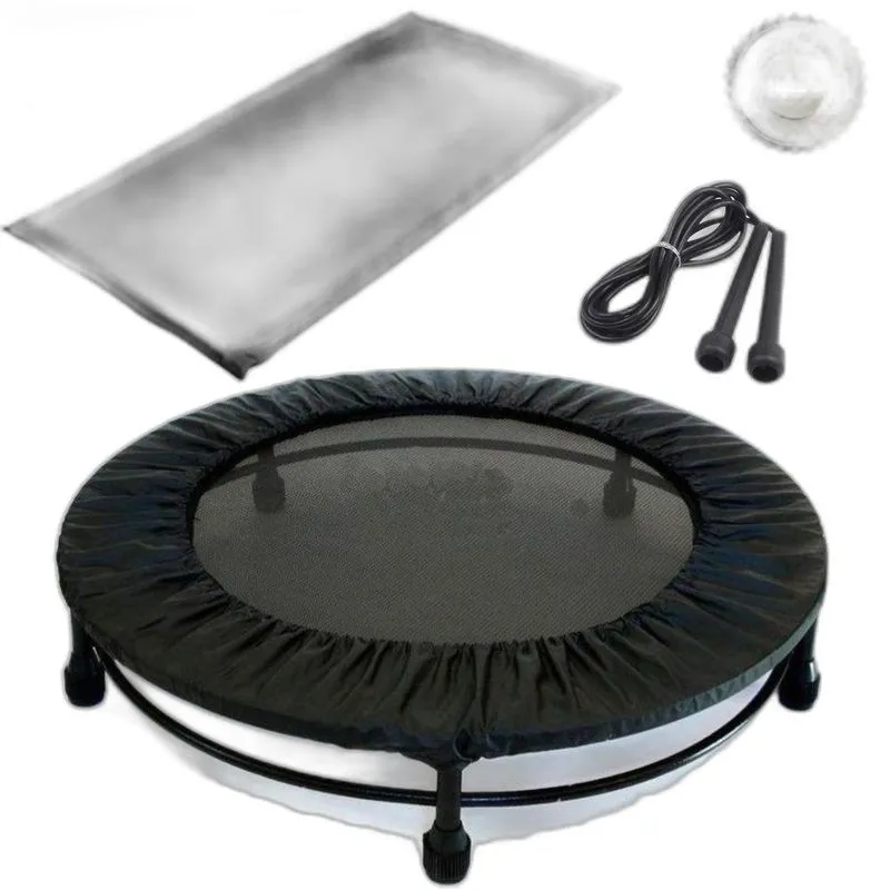 Cama Elástica Mini Jump + Colchonete + Corda + Capa