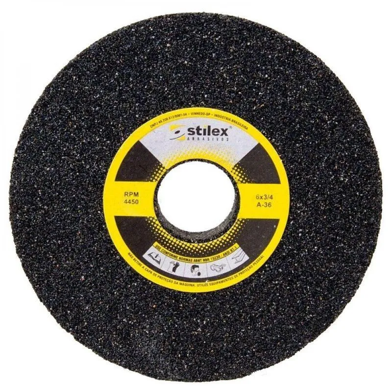 Rebolo De Ferro - Med. 6 X 1 X 1.1/4 - Grão 36