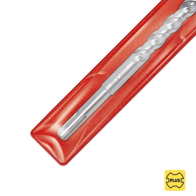 Broca Com Pastilha De Metal Duro E Encaixe Rápido Plus - 12,0 X 450mm - 19,0086- Rocast