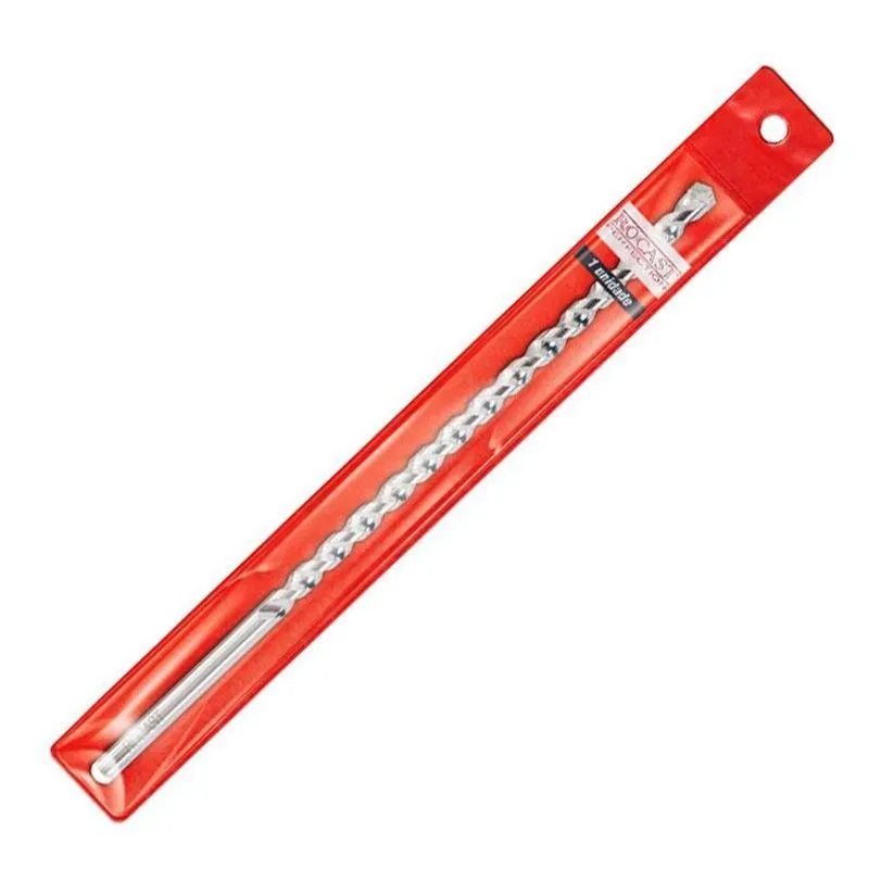 Broca Extralonga Com Pastilha De Metal Duro Vídia - 25,0 Mm - Din 8039 - 16,0050 - Rocast